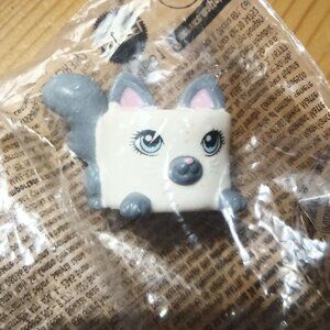 POLLY POCKET Cutant "Meowmallow" Cat toy figure, Sealed, RARE, 2009, Mattel